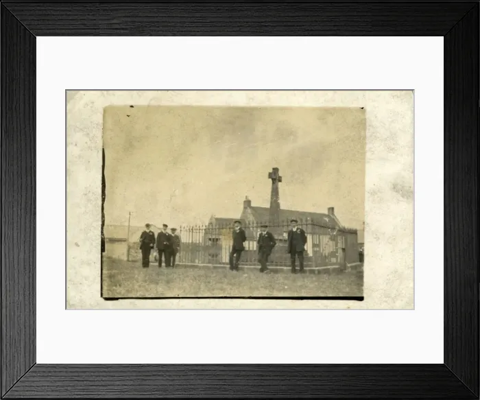Framed Print : The Village Cross, Clifton, Yorkshire Framed Print : The Village Cross, Clifton, Yorkshire