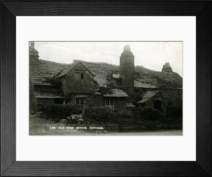 Framed Print : Post Office, Tintagel, Cornwall Framed Print : Post Office, Tintagel, Cornwall