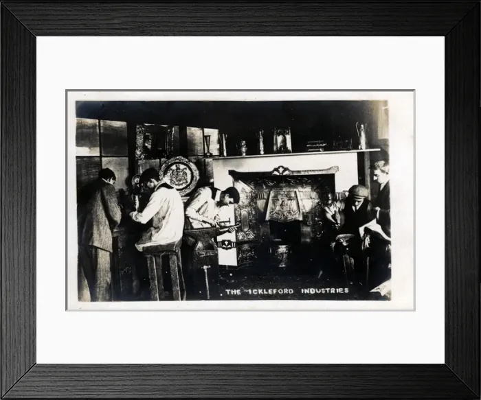 Framed Print : Cottage Industry, Ickleford, Hertfordshire Framed Print : Cottage Industry, Ickleford, Hertfordshire