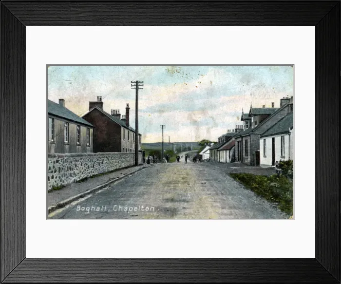 Framed Print : The Village, Boghall, Lanarkshire Framed Print : The Village, Boghall, Lanarkshire