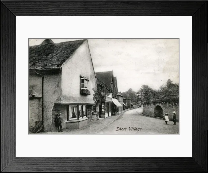 Framed Print : The Village, Shere, Surrey Framed Print : The Village, Shere, Surrey
