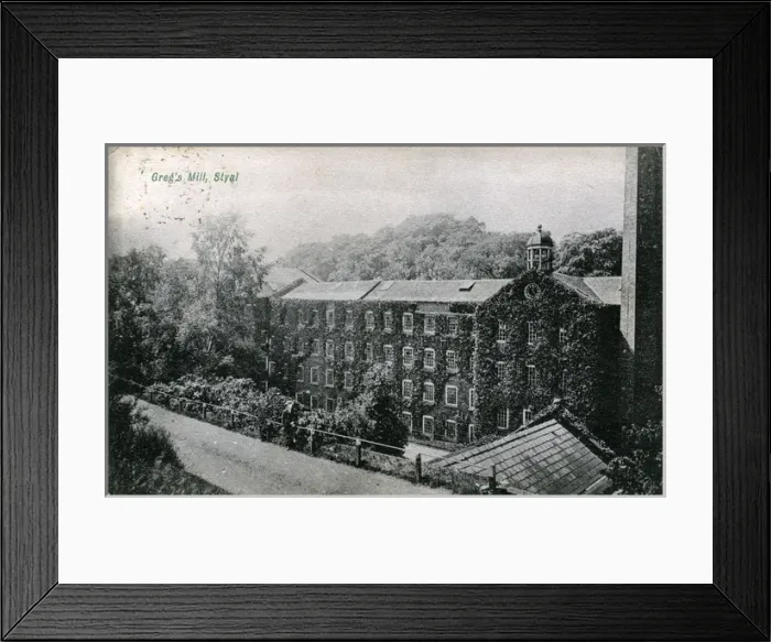 Framed Print : Gregs Mill, Styal, Cheshire Framed Print : Gregs Mill, Styal, Cheshire