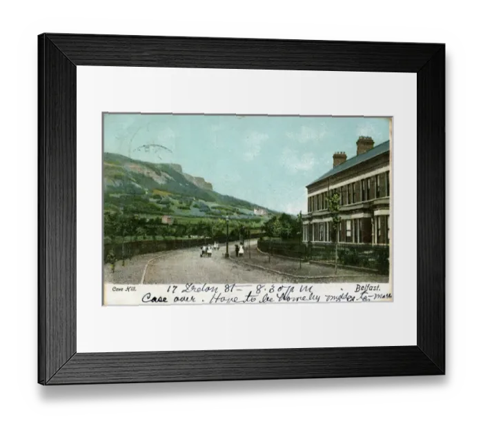 Framed Print : The Village, Cave Hill, Antrim Framed Print : The Village, Cave Hill, Antrim