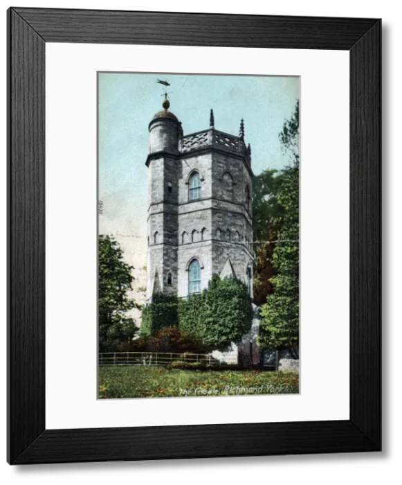 Framed Print : The Temple, Richmond, Yorkshire Framed Print : The Temple, Richmond, Yorkshire