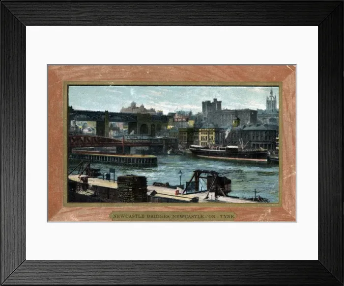 Framed Print : The Bridges, Newcastle, County Durham Framed Print : The Bridges, Newcastle, County Durham
