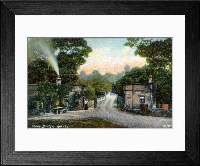 Framed Print : Abbey Bridge, Rokeby, County Durham Framed Print : Abbey Bridge, Rokeby, County Durham