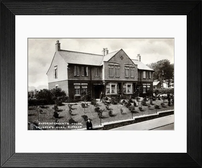 Framed Print : Childrens Home - Superintendents House, Kirkham, Lancashir Framed Print : Childrens Home - Superintendents House, Kirkham, Lancashir