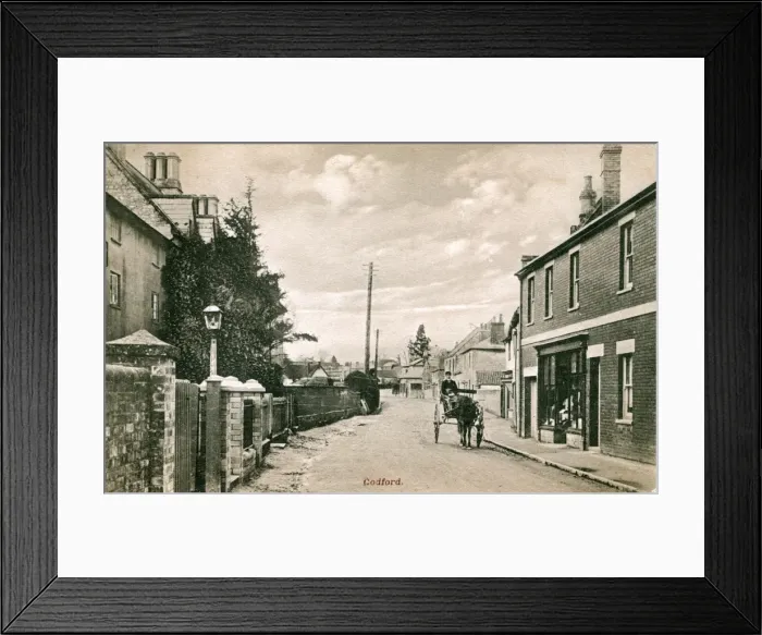 Framed Print : The Village, Codford, Wiltshire Framed Print : The Village, Codford, Wiltshire