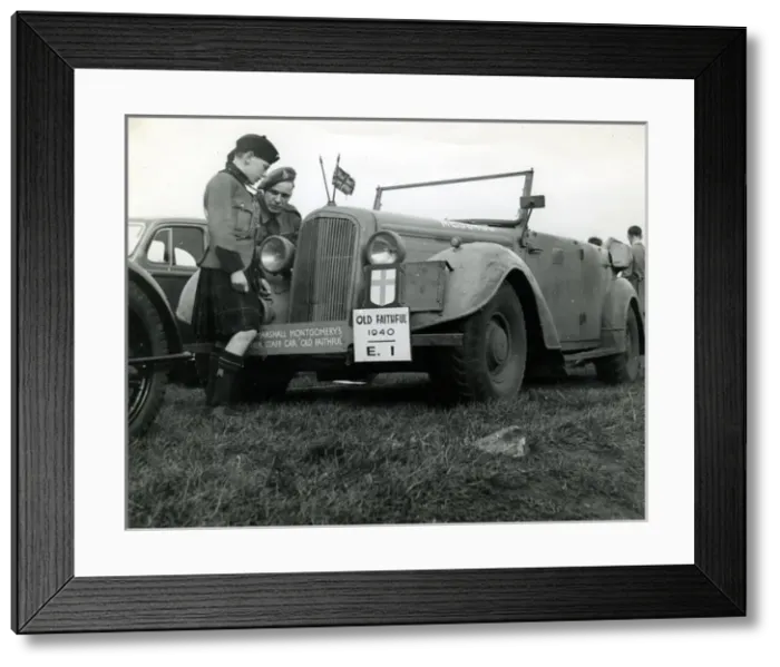Framed Print : Field Marshal Montgomerys 1943 Humber Super Snipe Staff Car Framed Print : Field Marshal Montgomerys 1943 Humber Super Snipe Staff Car
