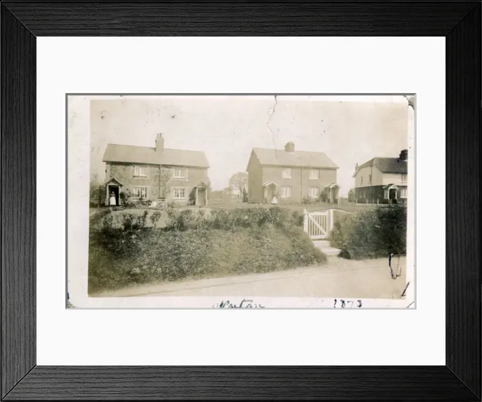 Framed Print : The Village, Wonston, Hampshire Framed Print : The Village, Wonston, Hampshire