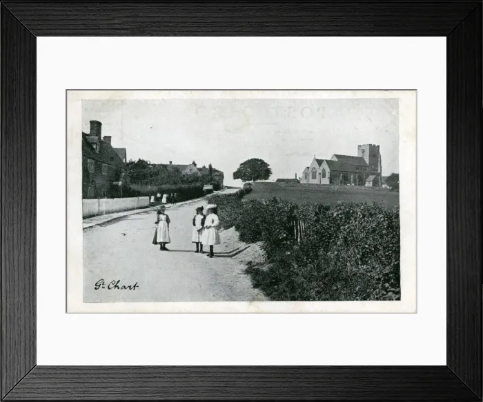 Framed Print : The Village, Great Chart, Kent Framed Print : The Village, Great Chart, Kent