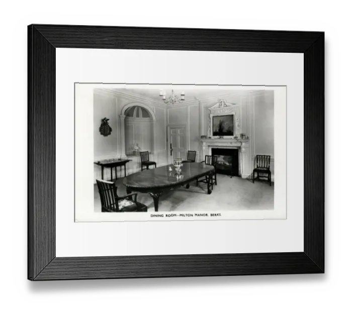 Framed Print : Milton Manor, Milton, Oxfordshire Framed Print : Milton Manor, Milton, Oxfordshire