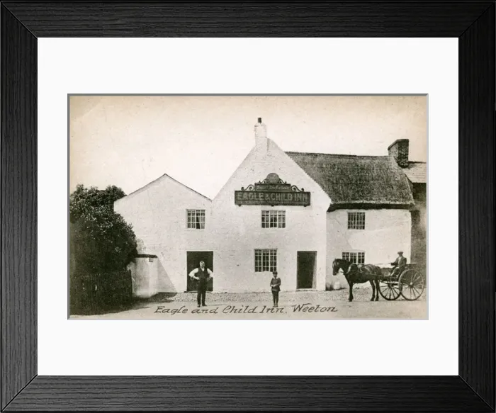 Framed Print : Eagle & Child Inn, Weeton, Lancashire Framed Print : Eagle & Child Inn, Weeton, Lancashire
