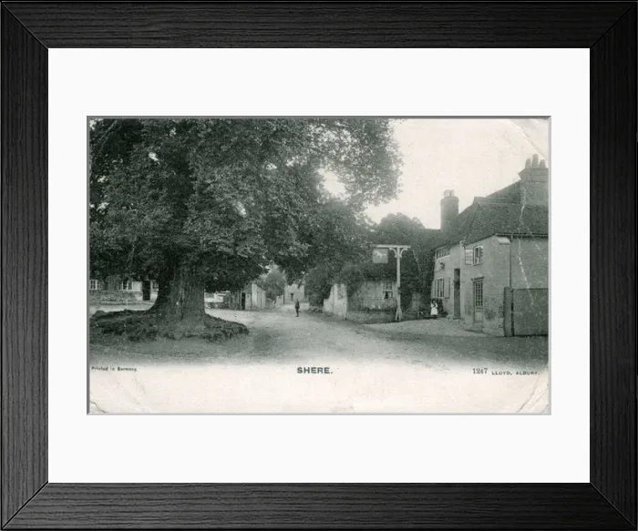 Framed Print : The Village, Shere, Surrey Framed Print : The Village, Shere, Surrey