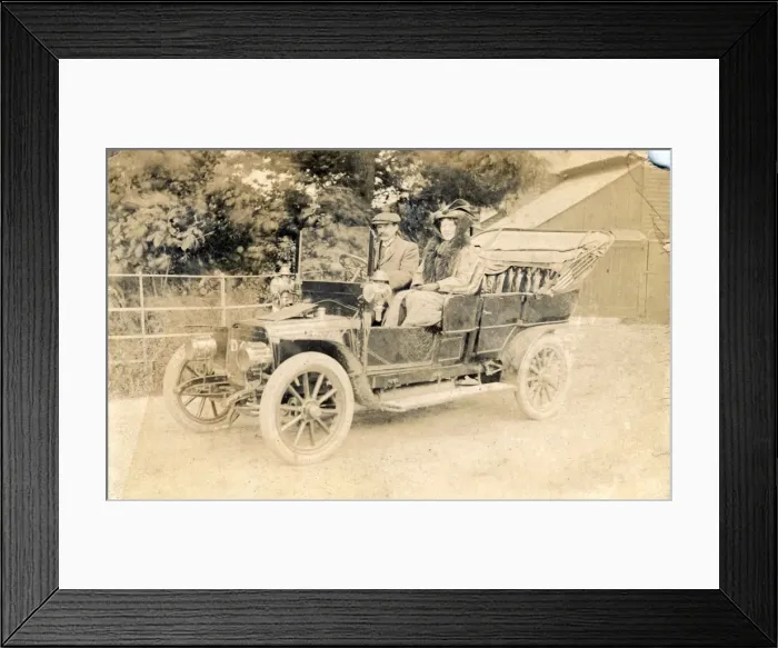 Framed Print : Darracq Vintage Car, Staffordshire Framed Print : Darracq Vintage Car, Staffordshire