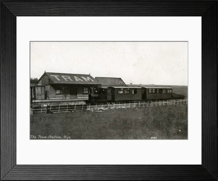 Framed Print : The Railway - Tram Station, Rye, Sussex Framed Print : The Railway - Tram Station, Rye, Sussex