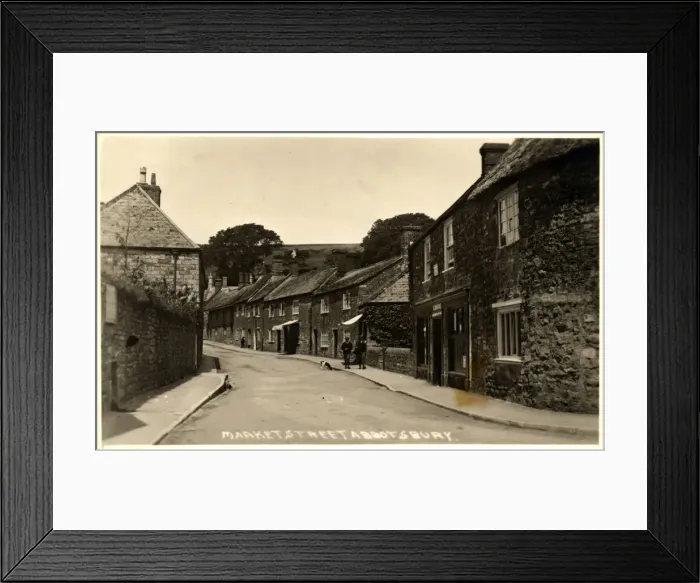 Framed Print : Market Street, Abbotsbury, Dorset Framed Print : Market Street, Abbotsbury, Dorset