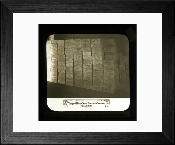 Framed Print : The Docks, Millwall, London Framed Print : The Docks, Millwall, London