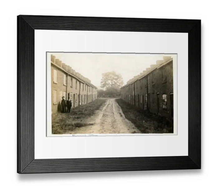 Framed Print : The Deserted The Village, Havannah, Cheshire Framed Print : The Deserted The Village, Havannah, Cheshire