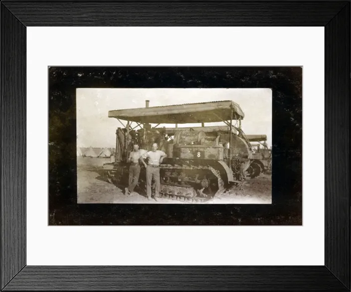 Framed Print : World War One Traction Engine Framed Print : World War One Traction Engine