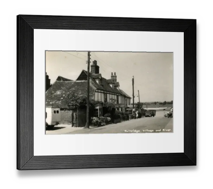 Framed Print : The Village & River, Hullbridge, Essex Framed Print : The Village & River, Hullbridge, Essex