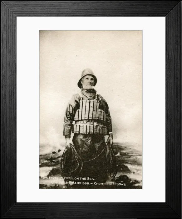 Framed Print : Lifeboatman, Cromer, Norfolk Framed Print : Lifeboatman, Cromer, Norfolk