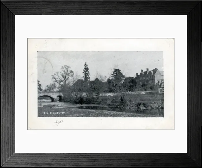 Framed Print : The Rectory, Presteigne, Radnorshire Framed Print : The Rectory, Presteigne, Radnorshire