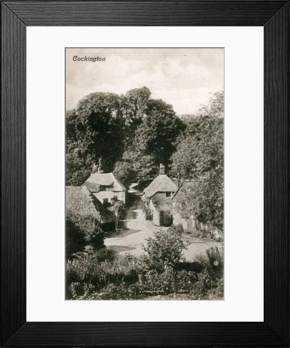 Framed Print : The Village, Cockington, Devon Framed Print : The Village, Cockington, Devon