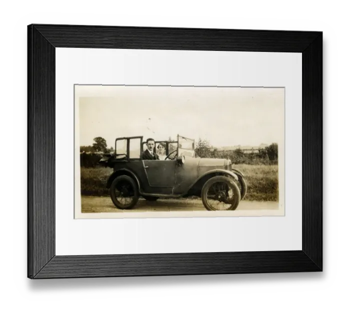 Framed Print : Austin 7 Vintage Car Framed Print : Austin 7 Vintage Car