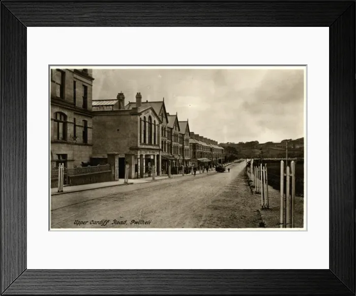 Framed Print : Upper Cardiff Road, Pwllheli, Caernarvonshire Framed Print : Upper Cardiff Road, Pwllheli, Caernarvonshire