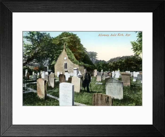 Framed Print : The Auld Kirk, Alloway, Ayrshire Framed Print : The Auld Kirk, Alloway, Ayrshire