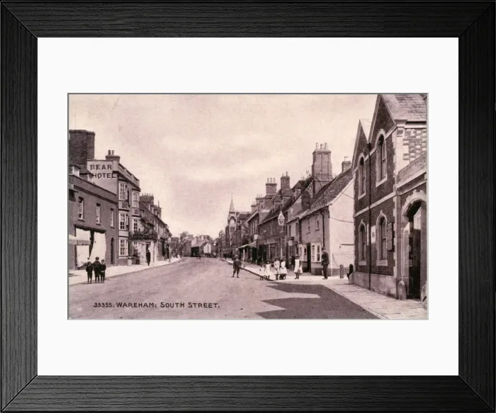 Framed Print : South Street, Wareham, Dorset Framed Print : South Street, Wareham, Dorset