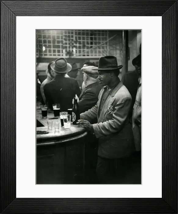 Framed Print : Horns & Horseshoes - Colour Bar, Stepney, London Framed Print : Horns & Horseshoes - Colour Bar, Stepney, London