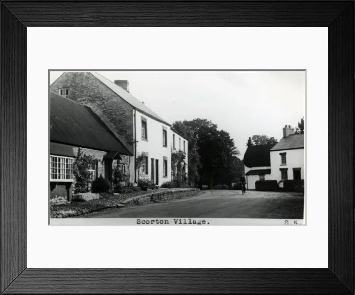 Framed Print : The Village, Scorton, Yorkshire Framed Print : The Village, Scorton, Yorkshire