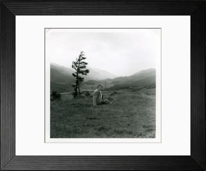 Framed Print : Weary Hiker, Comrie, Perthshire Framed Print : Weary Hiker, Comrie, Perthshire