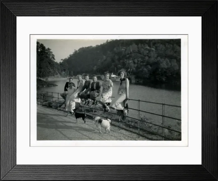 Framed Print : Holidaymakers - Loch Katrine, Trossachs, Stirlingshire Framed Print : Holidaymakers - Loch Katrine, Trossachs, Stirlingshire
