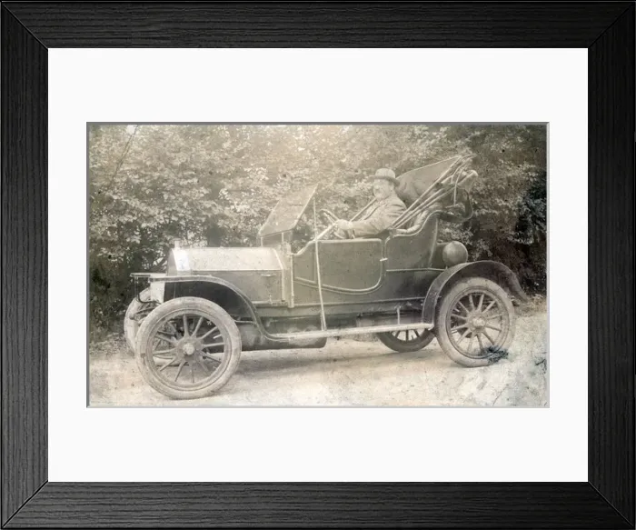 Framed Print : Humber Vintage Car Framed Print : Humber Vintage Car
