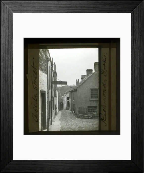 Framed Print : Side Street, Richmond, Yorkshire Framed Print : Side Street, Richmond, Yorkshire
