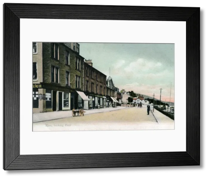 Framed Print : Street Scene, Kirn, Argyllshire Framed Print : Street Scene, Kirn, Argyllshire