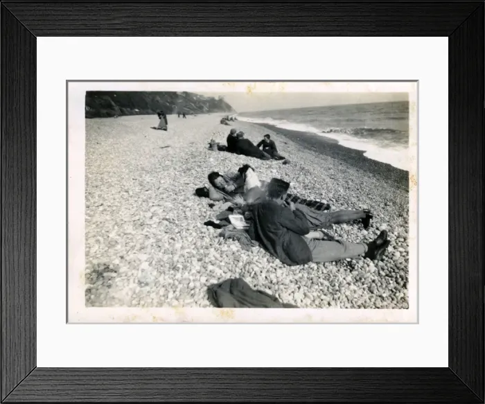 Framed Print : The Beach, Branscombe, Devon Framed Print : The Beach, Branscombe, Devon