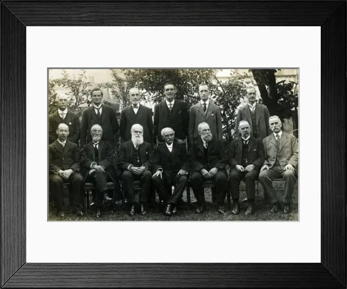 Framed Print : Group of Edwardian Gentlemen, Gillingham, Kent Framed Print : Group of Edwardian Gentlemen, Gillingham, Kent