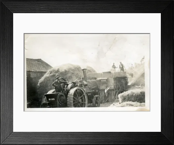 Framed Print : Traction Engine (thought to be an Allchin), Northamptonshire Framed Print : Traction Engine (thought to be an Allchin), Northamptonshire