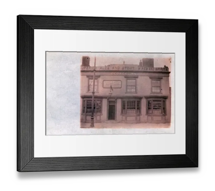 Framed Print : The George Inn, North Walsham, Norfolk Framed Print : The George Inn, North Walsham, Norfolk