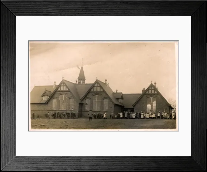 Framed Print : School, Unknown location Framed Print : School, Unknown location