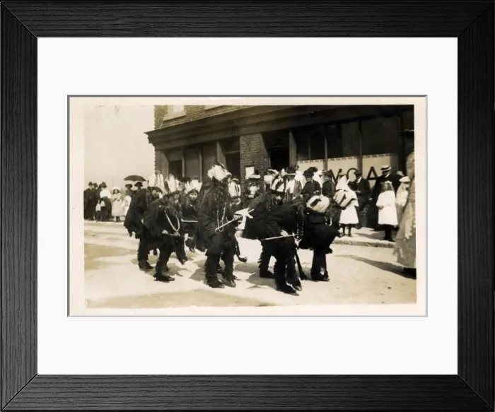 Framed Print : Parade, Ireleth, Cumbria Framed Print : Parade, Ireleth, Cumbria