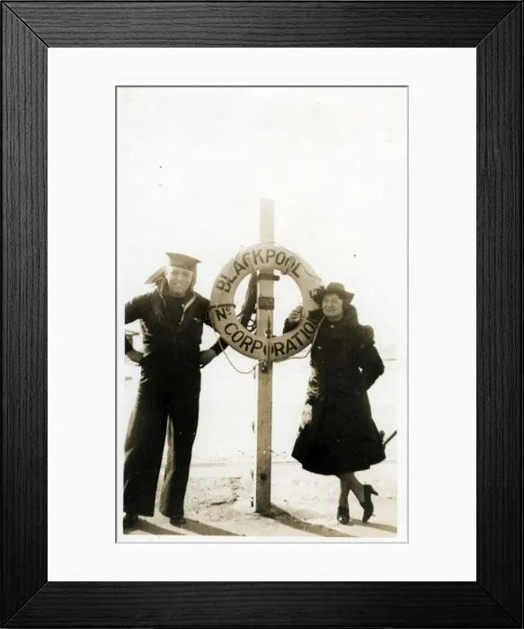 Framed Print : The Seafront, Blackpool, Lancashire Framed Print : The Seafront, Blackpool, Lancashire