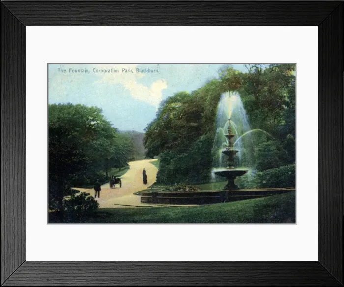 Framed Print : Corporation Park, Blackburn, Lancashire Framed Print : Corporation Park, Blackburn, Lancashire