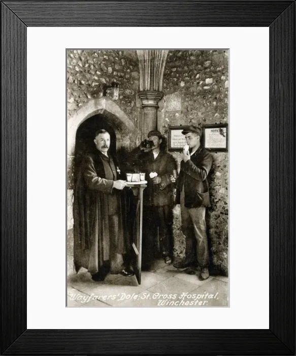 Framed Print : St Cross Hospital, Winchester, Hampshire Framed Print : St Cross Hospital, Winchester, Hampshire