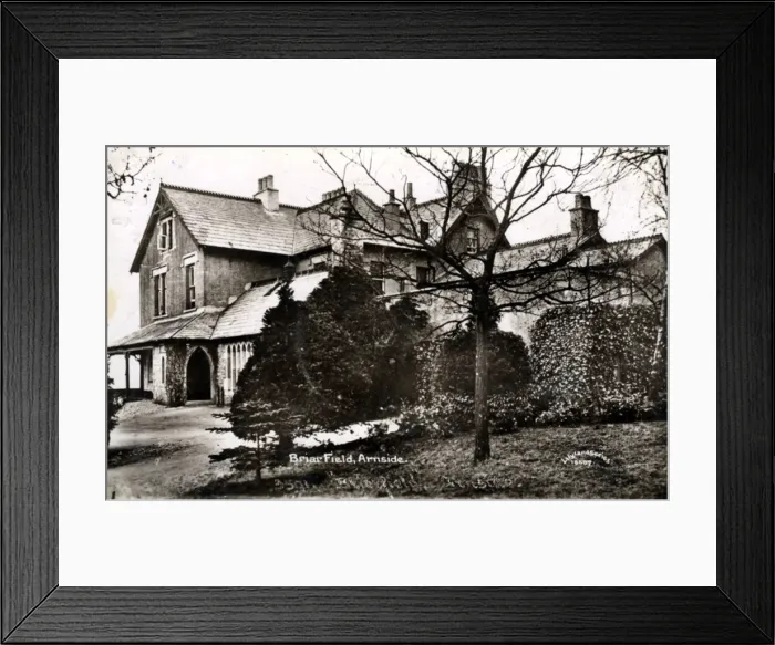 Framed Print : Briar Field, Arnside, Lancashire Framed Print : Briar Field, Arnside, Lancashire