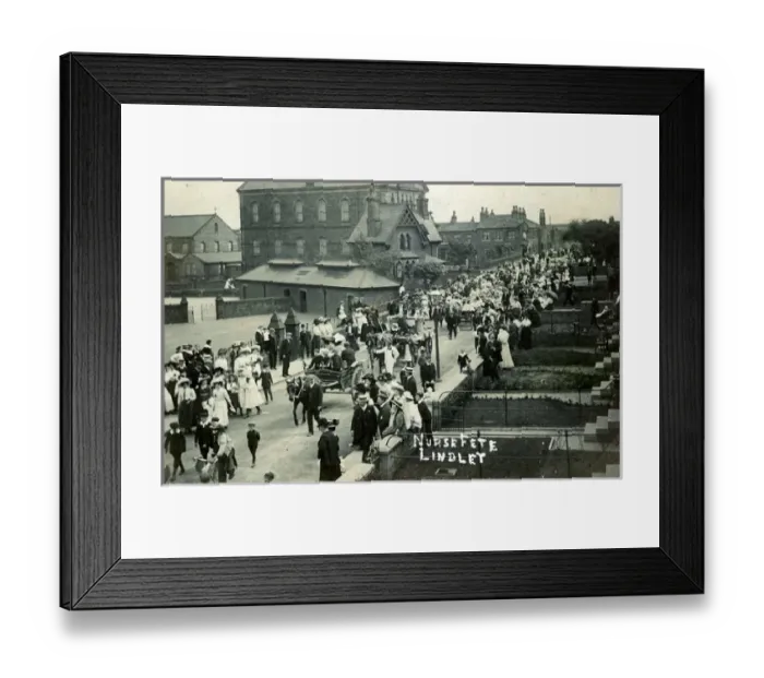 Framed Print : Nurse Fete, Lindley, Yorkshire Framed Print : Nurse Fete, Lindley, Yorkshire